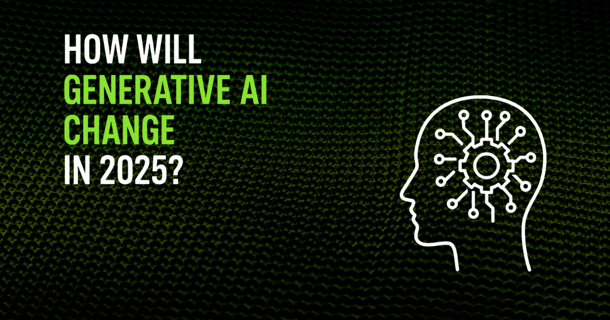 How will Generative AI Change in 2025