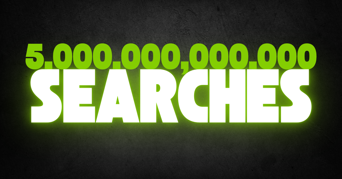 Google Just Hit 5 TRILLION Searches